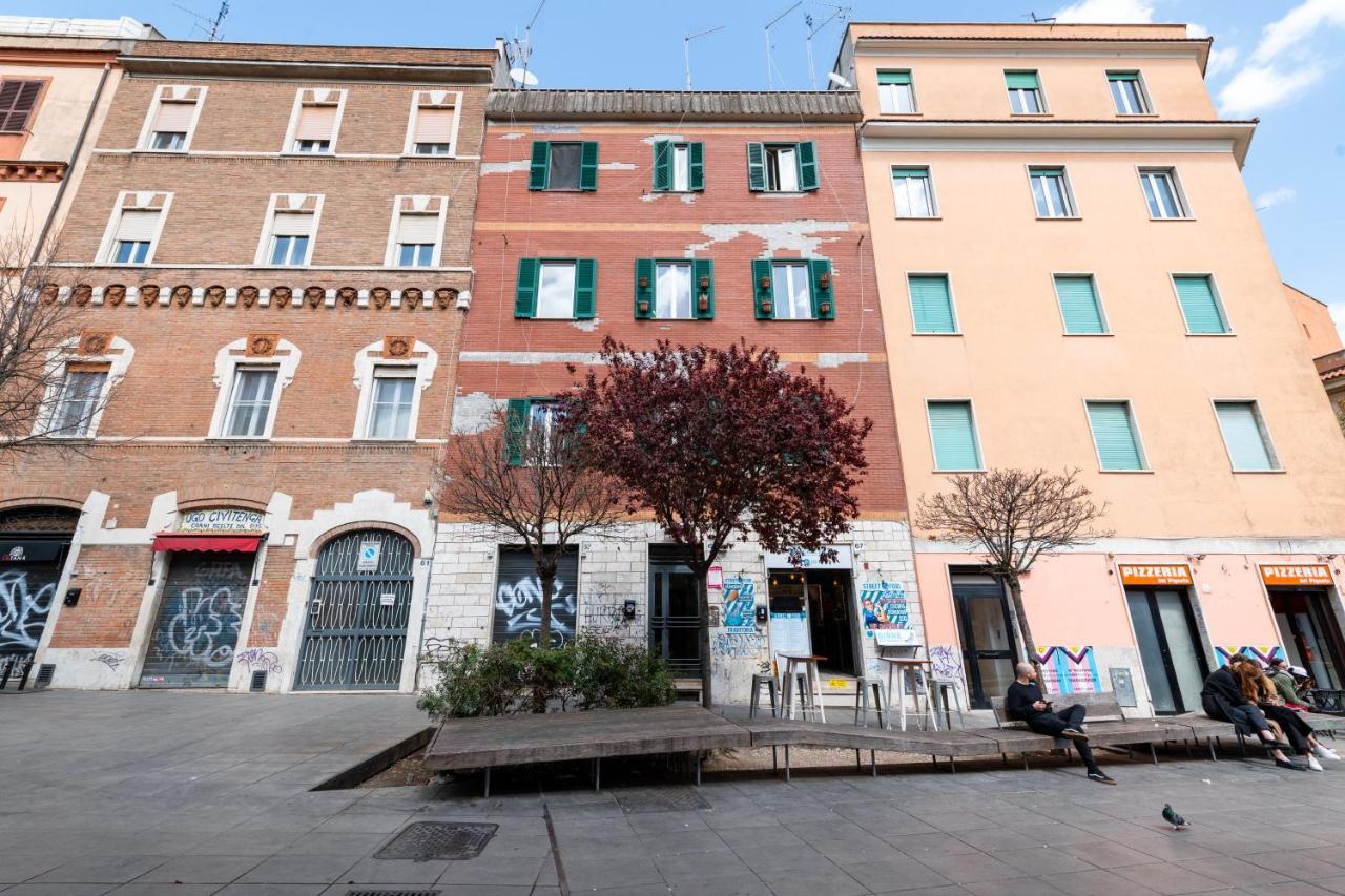 Apartmán La Pietra Al Pigneto Řím Exteriér fotografie